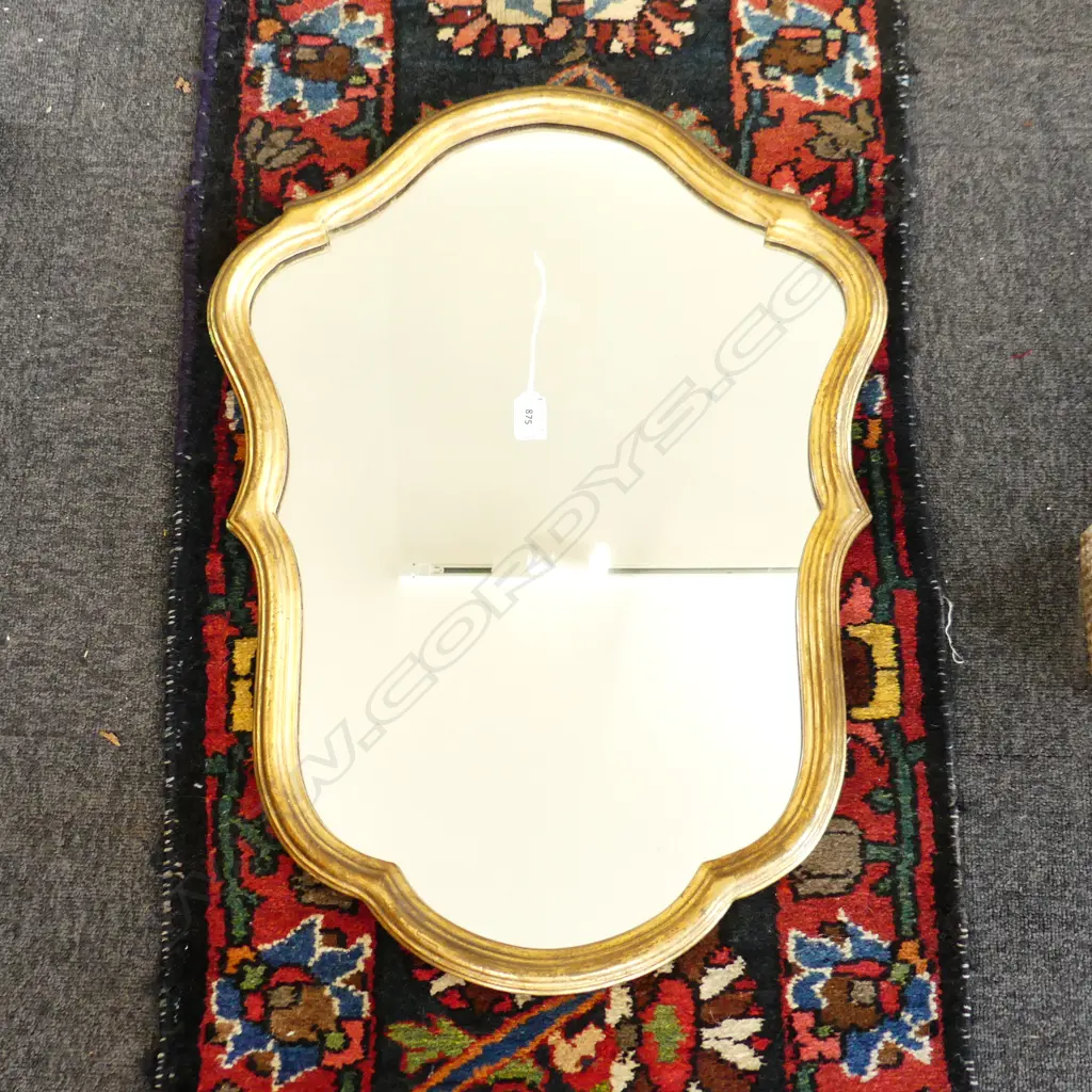 GILT FRAMED MIRROR 710x530mm Image 1++