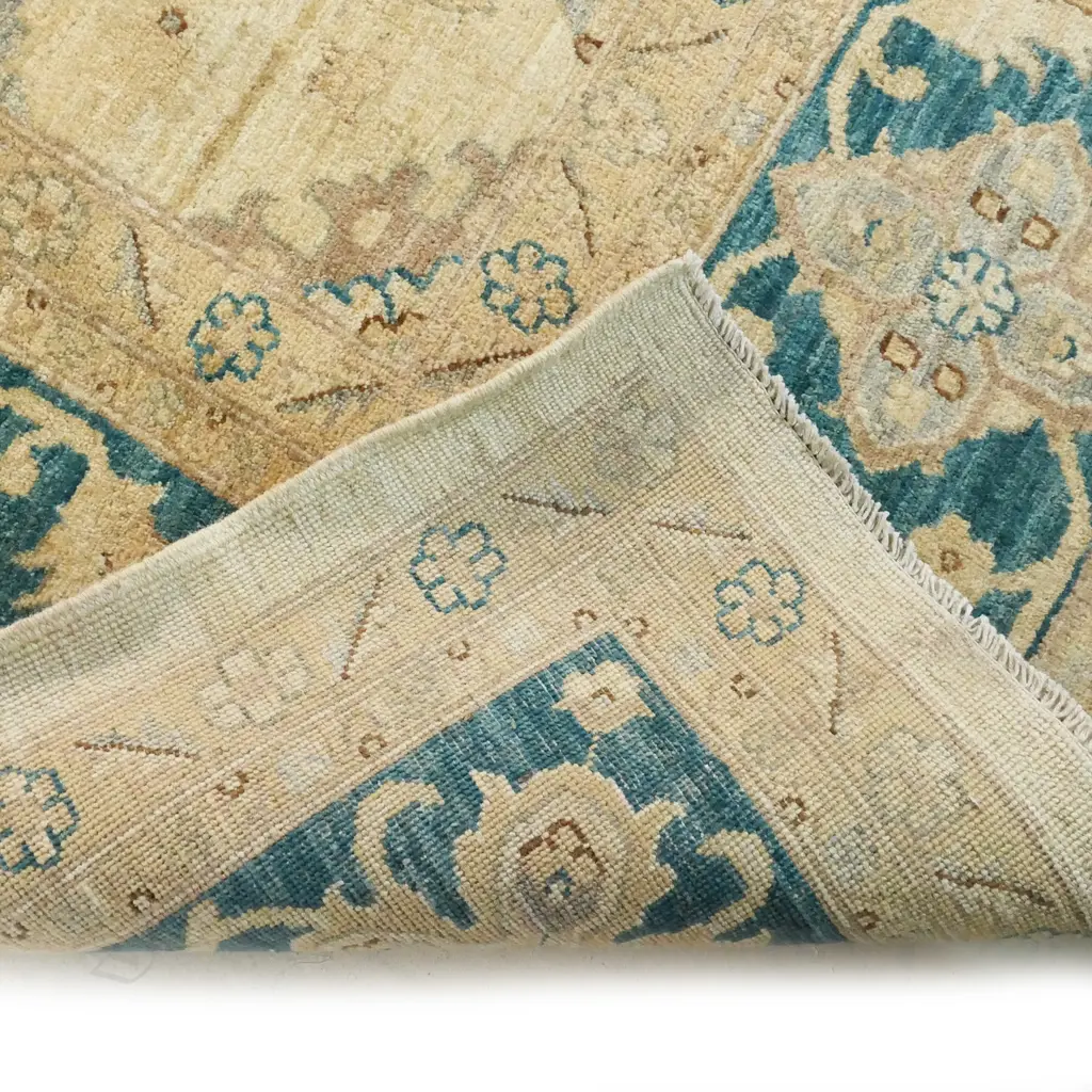 A large hand-knotted wool pile Afghan Chobi carpet, Image 1++