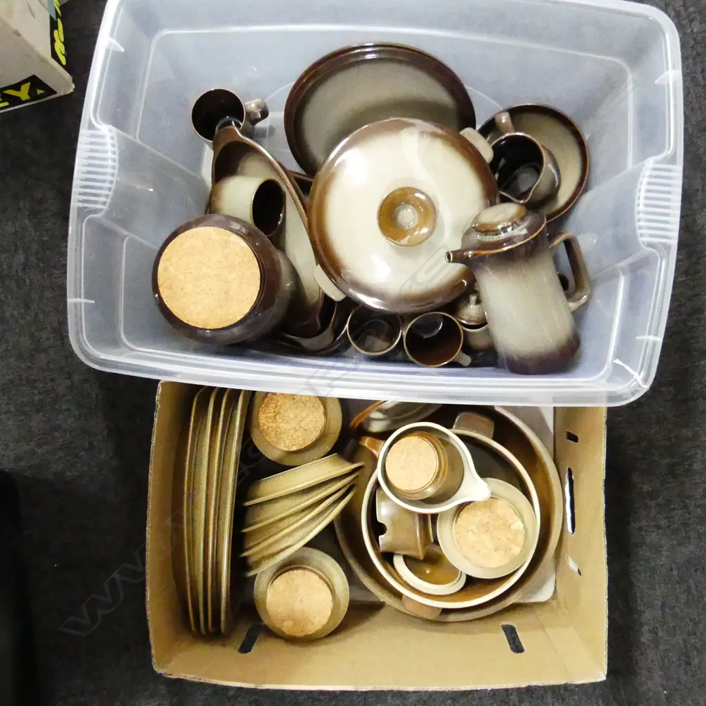 2 BOXES ASST. TEMUKA DINNER WARE Image 1++