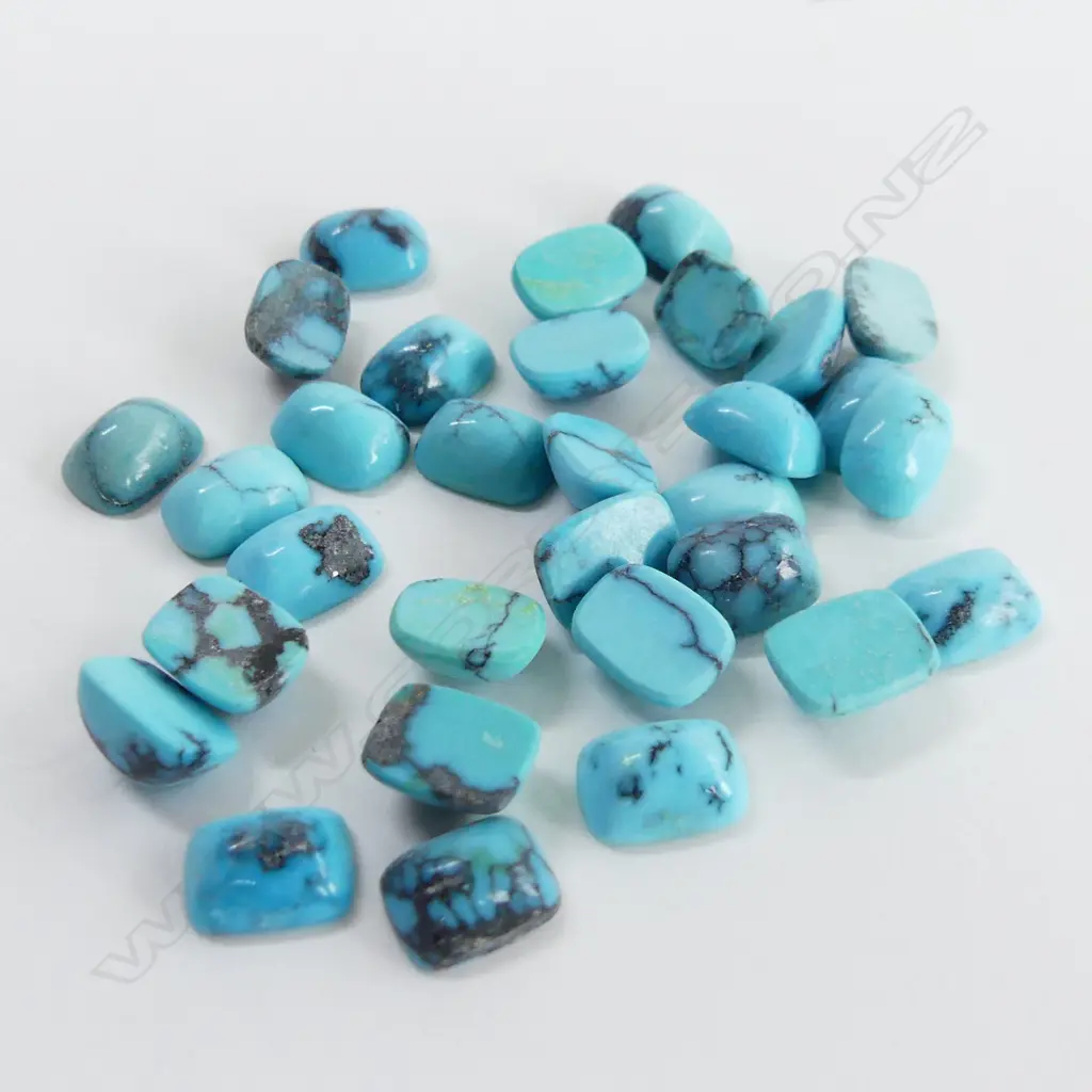 BAG RECTANGULAR TURQUOISE STONES  Image 1++