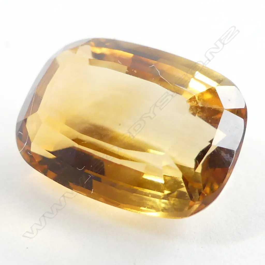 DARK YELLOW CITRINE, 8.71CT  Image 1++