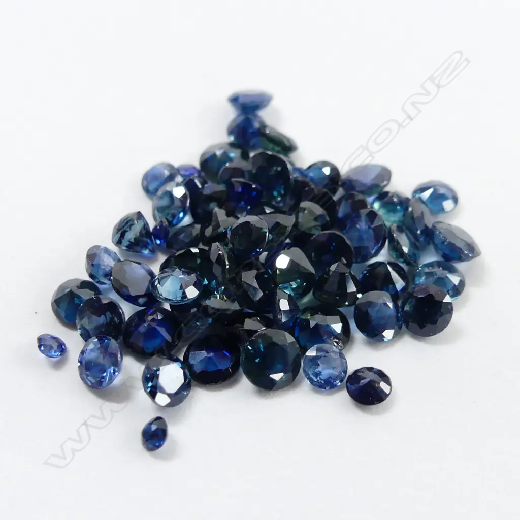 BAG 10CT FACETED SAPPHIRES  Image 1++