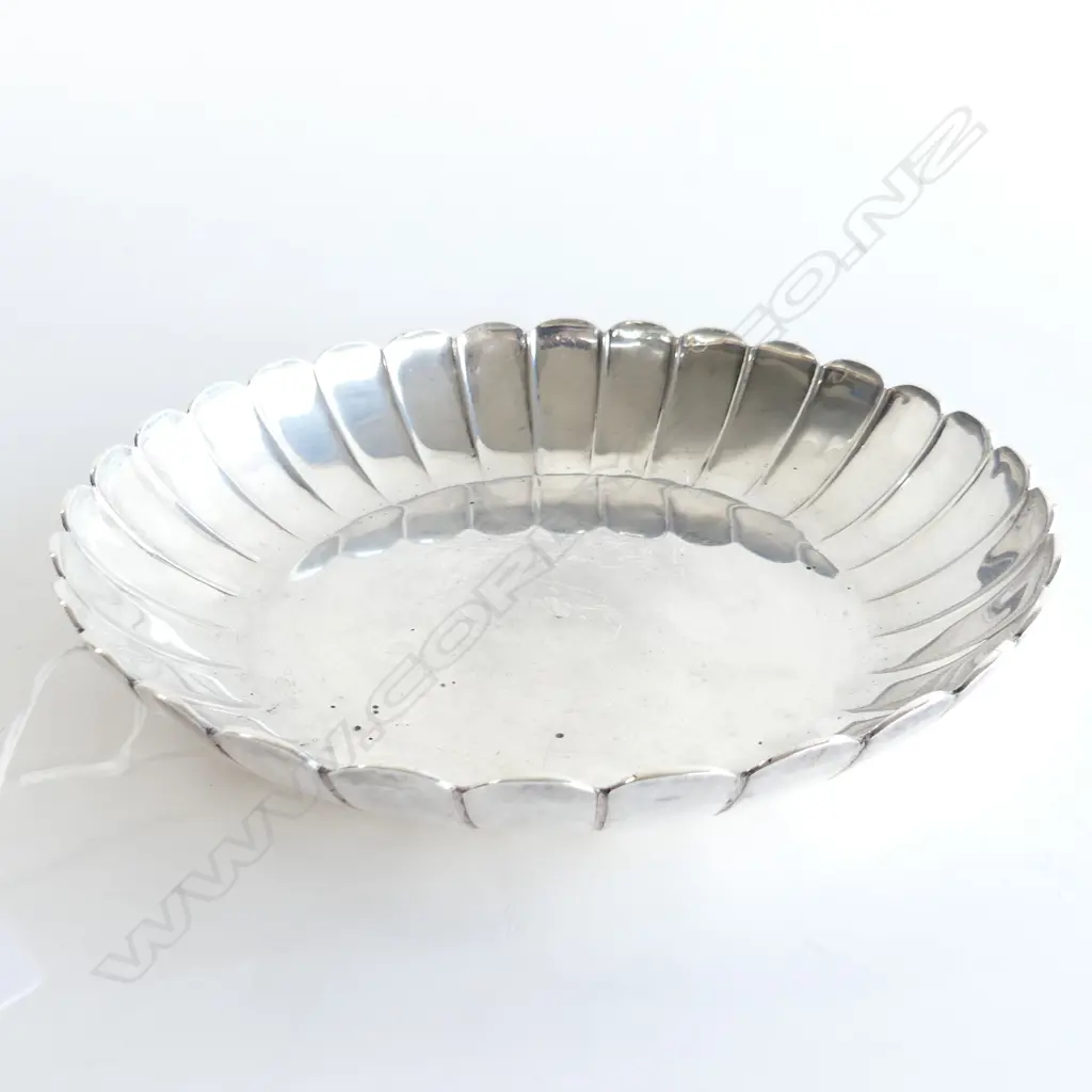 STG SILVER DISH LONDON 1932 225mm dia 528 GRAMS Image 1++