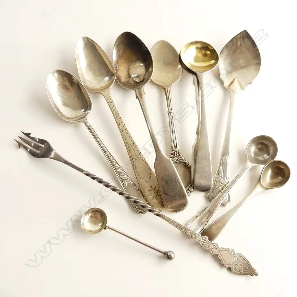 ASST. STG SILVER CUTLERY 116 GRAMS Image 1++