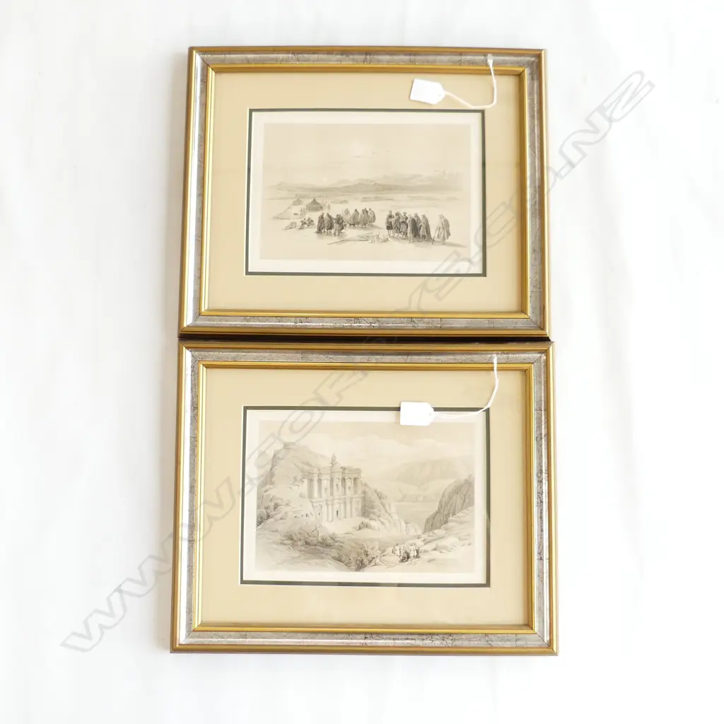 PR DAVID ROBERTS PRINTS - 19thC MIDDLE EAST 175x255mm Image 1++