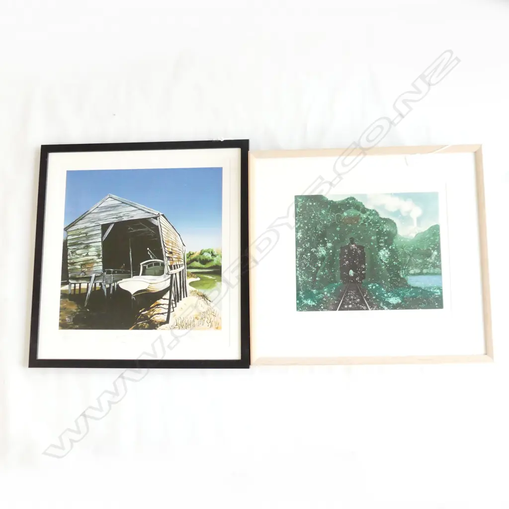 2 LTD ED PRINTS; G YOUNG, WHANGATEAU NZ'  29/100, 400X400MM & GARY TRICKER 'CONCERT DREAM' 1/50 335 x 270MM Image 1++