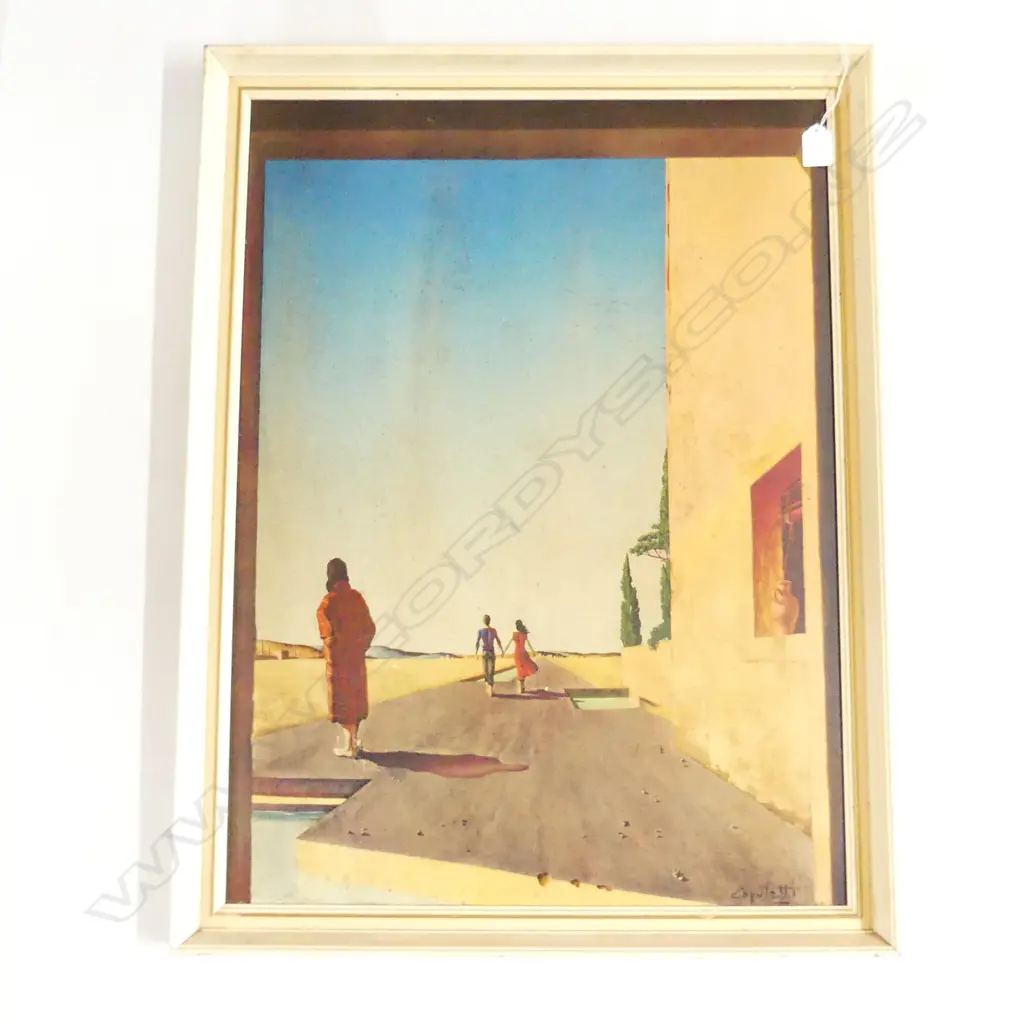 JOSE MANUEL CAPULETTI RETRO PRINT 'NEW HORIZONS' 670 x 495mm Image 1++