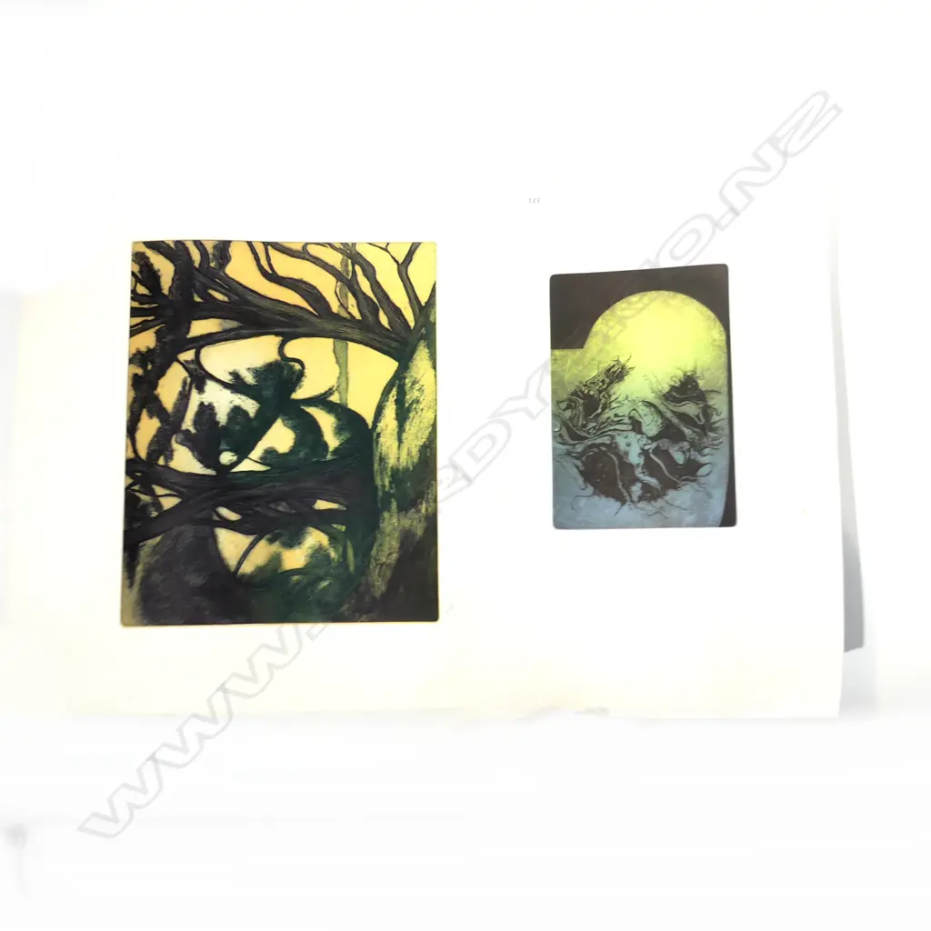 4 JOAN TAYLOR LITHOGRAPHS. 1x 'AWASH' & 2x 'CONTEMPLATION' 1x Denise. 3x signed numbered etc Image 1++