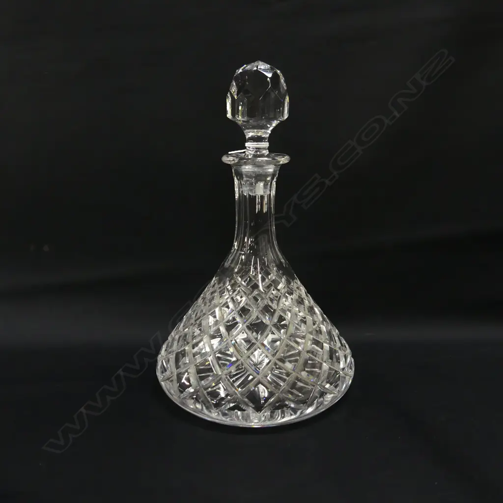 CRYSTAL SHIPS DECANTER H.265mm Image 1++