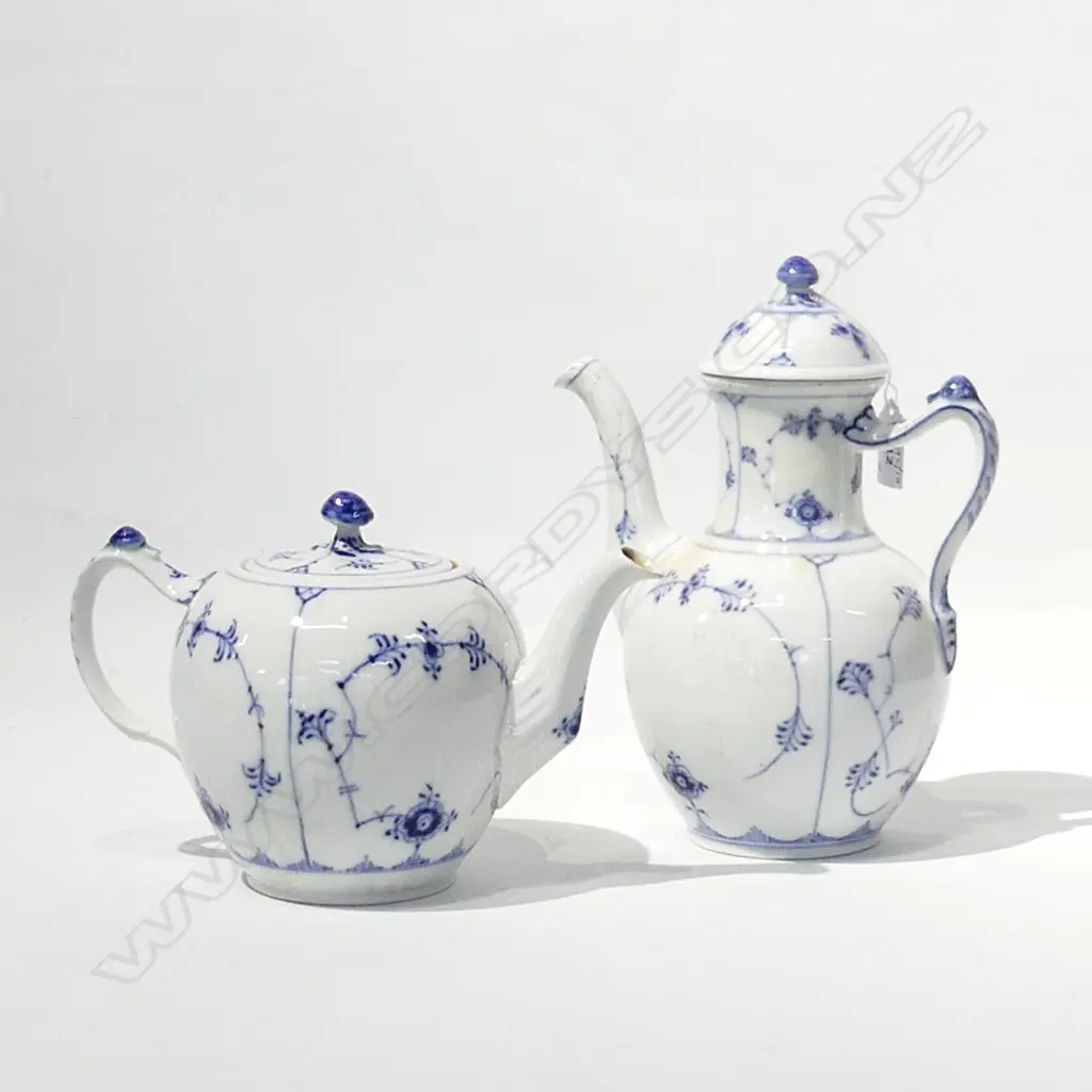 ROYAL COPENHAGEN TEAPOT & COFFEEPOT H.240mm Image 1++
