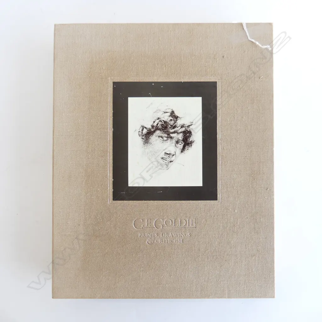 LG ILLUSTRATED BOOK 'C.F. GOLDIE - PRINTS DRAWINGS & CRITICISM'  Alistair Taylor 1979 Image 1++