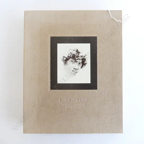 LG ILLUSTRATED BOOK 'C.F. GOLDIE - PRINTS DRAWINGS & CRITICISM'  Alistair Taylor 1979