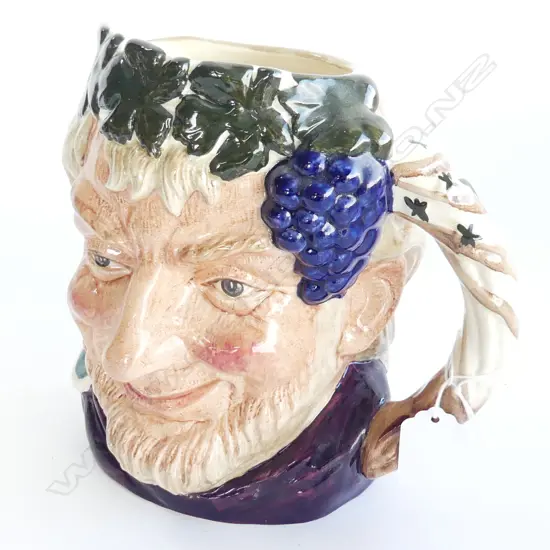 LG ROYAL DOULTON CHARACTER TOBY JUG 'BACCHUS' H. 190MM