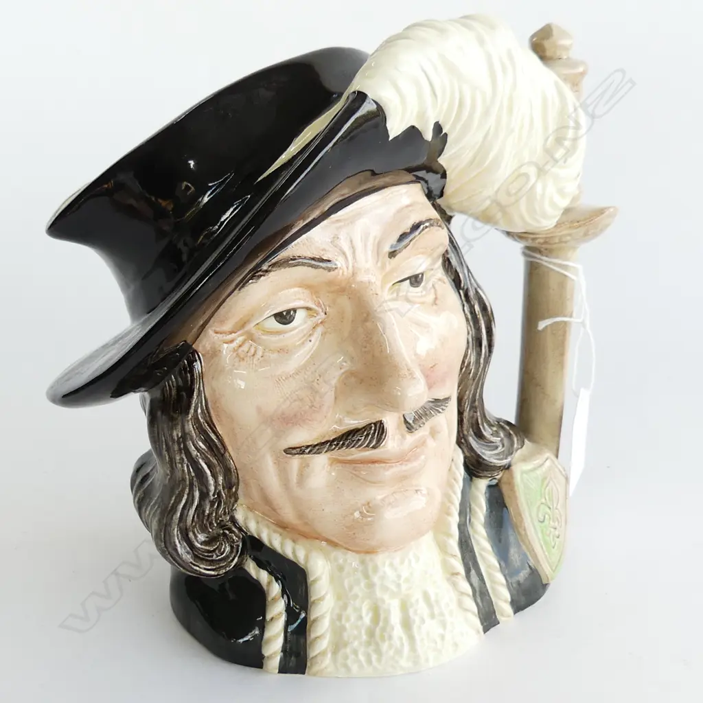 LG ROYAL DOULTON CHARACTER TOBY JUG 'ATHOS' H. 185MM Image 1++