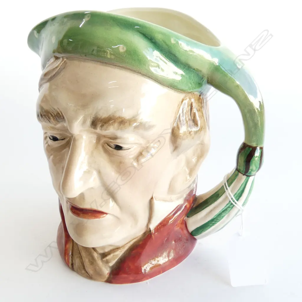 LG BESWICK 'SCROOGE' CHARACTER JUG H. 180MM Image 1++