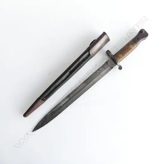 BOER WAR ERA 1888 PATTERN BAYONET BY SANDERSON L.445mm