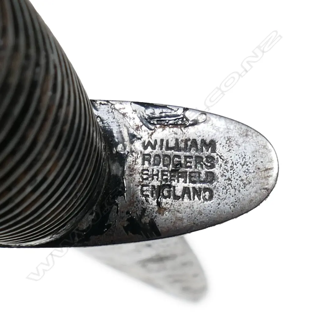 6½" FAIRBAIRN-SYKES FIGHTING KNIFE, WILLIAM RODGERS SHEFFIELD, 280mm Image 1++