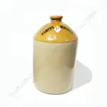 LG STONE WARE CROCK, PRINTED WITH 'POWERS WHISKY' H. 470MM Image 1++