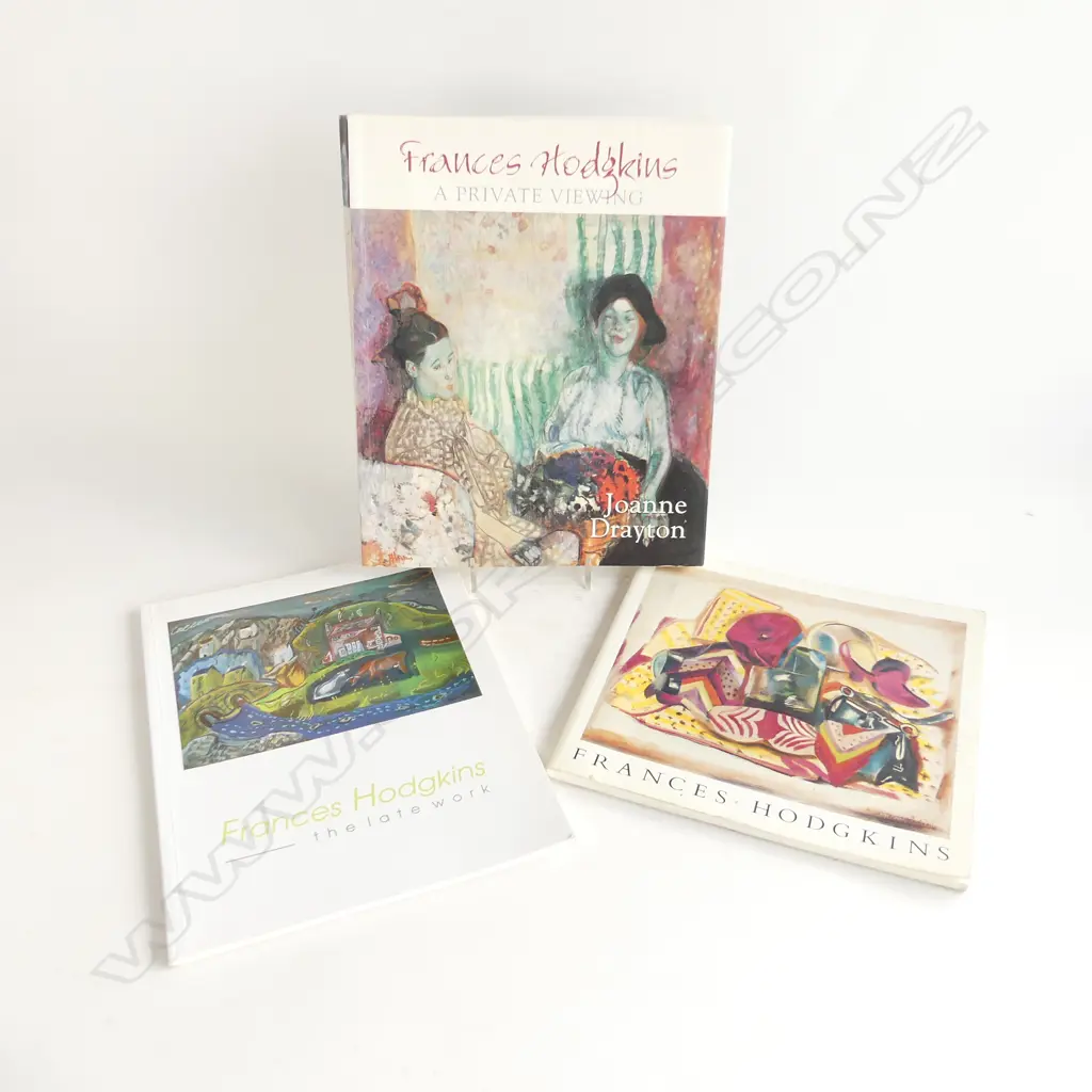 FRANCIS HODGKINS ARTIST 3 BOOKS - A PRIVATE VIEWING, THE LATE WORK & FRANCIS HODGKINS  Image 1++