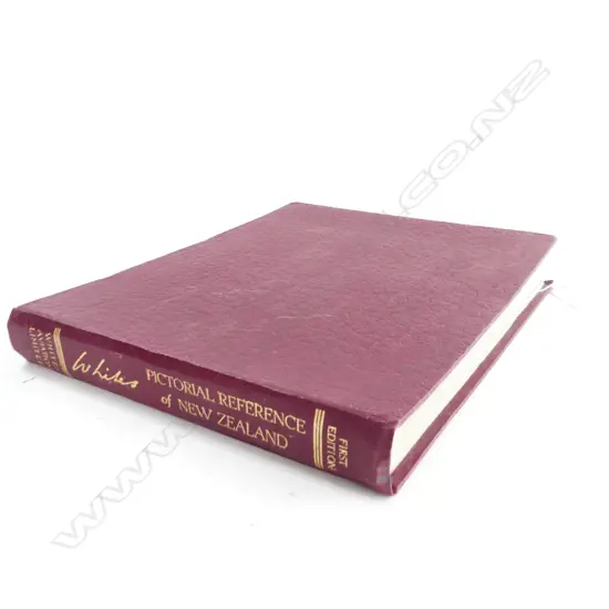 1ST ED WHITES PICTORIAL REF OF NZ L220 W280MM