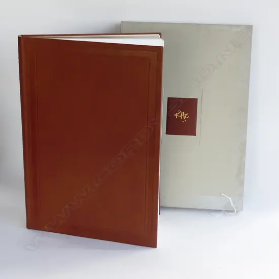 LG CASED ART BOOK; RAYMOND CHING; THE BIRD PAINTINGS - COLLINS, 1975 39/360 480x330mm