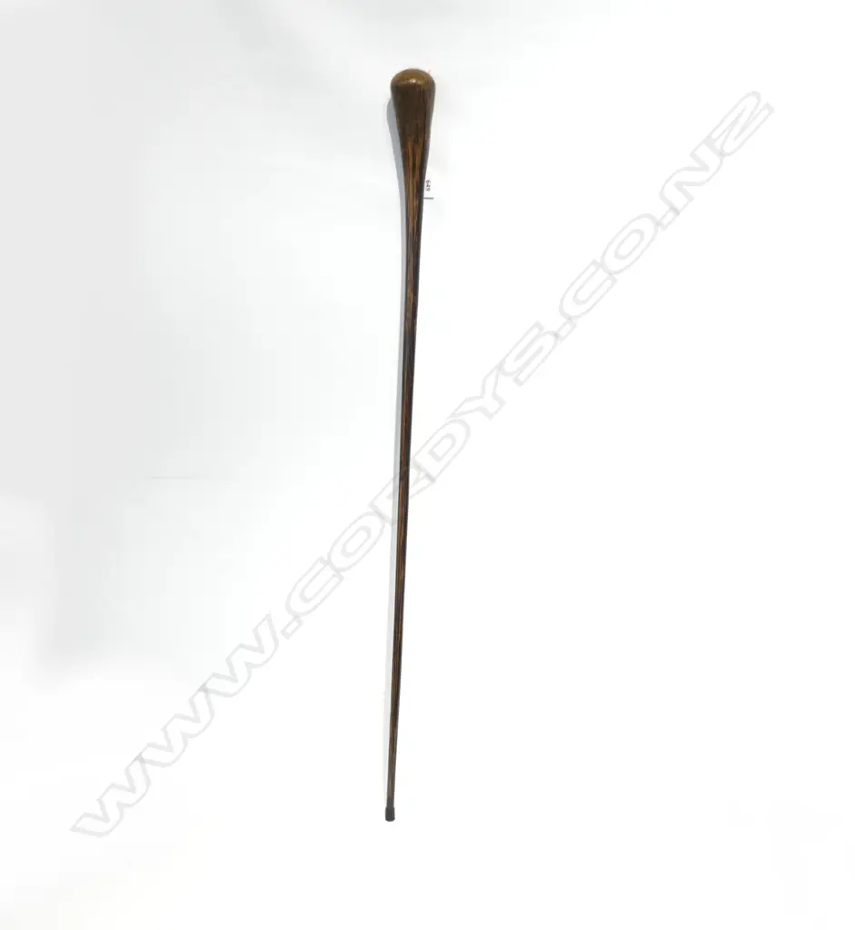 VINTAGE FERN FROND WALKING STICK L.880mm Image 1++