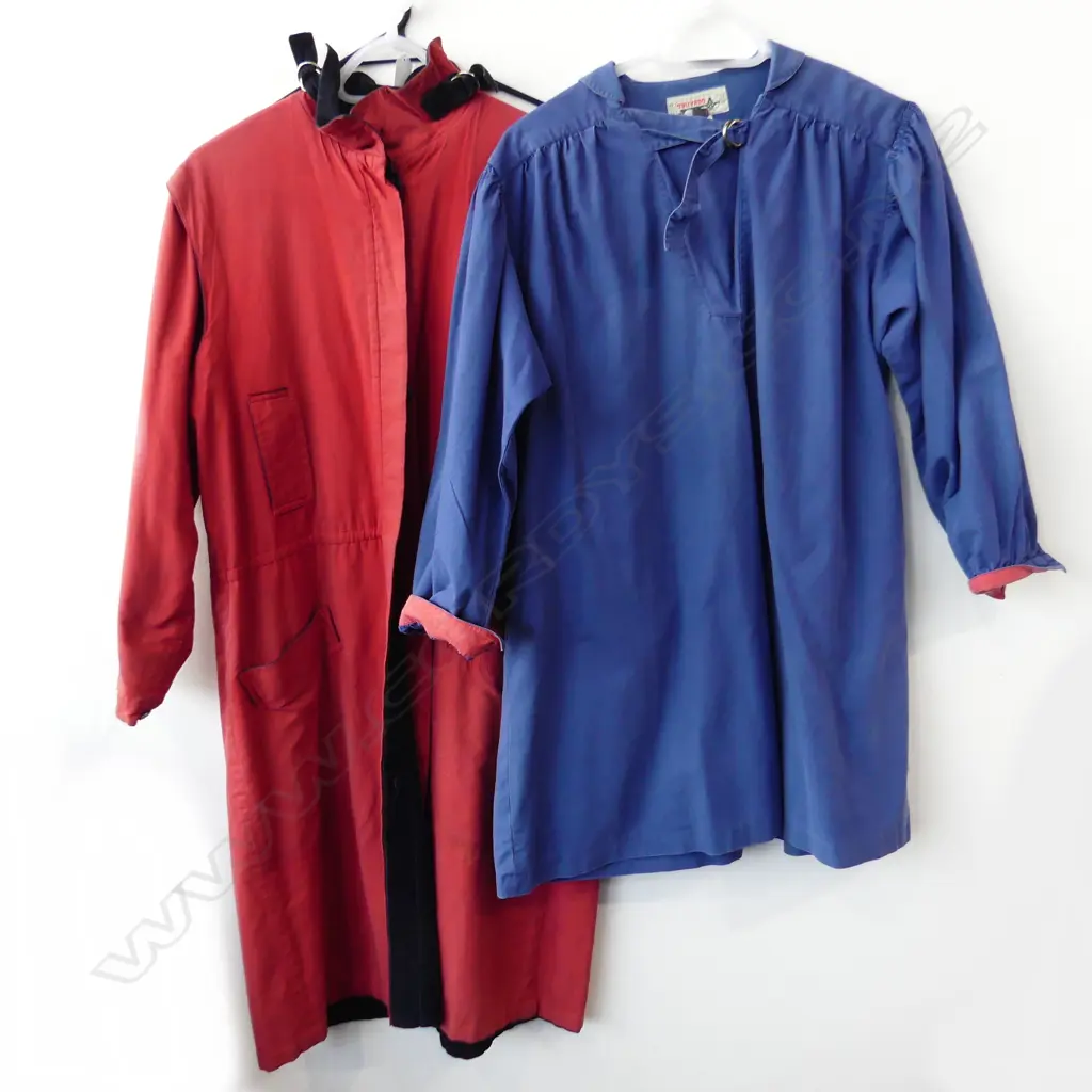 VINTAGE FRENCH OULIVADO COAT & SMOCK  Image 1++