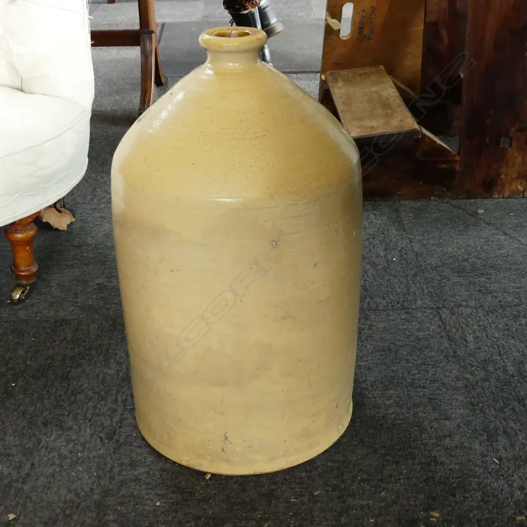 LG VINTAGE GLAZED CERAMIC CROCK H.530mm Image 1++