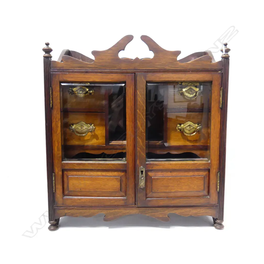 EDWARDIAN SMOKERS CABINET 425x190x450mm Image 1++
