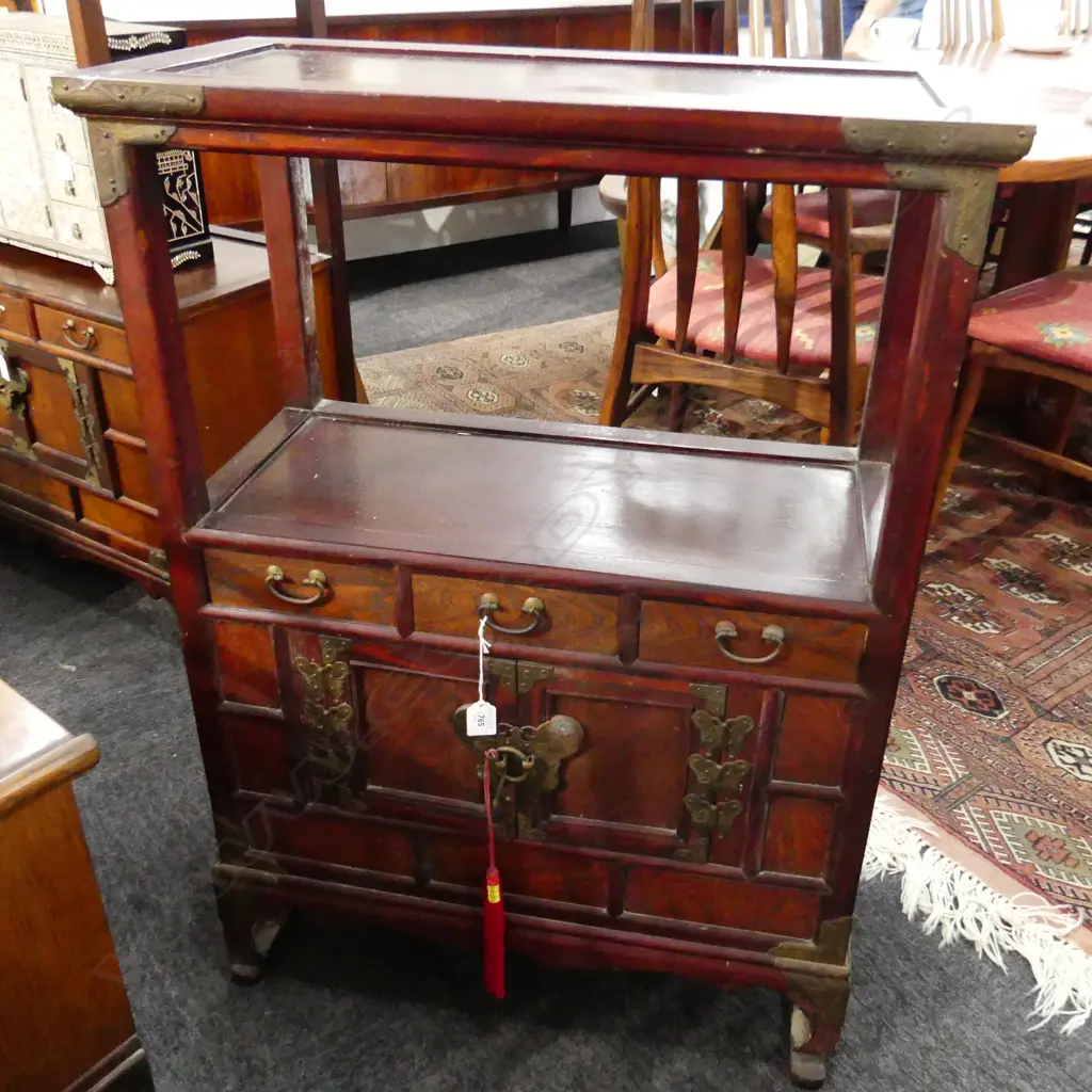 KOREAN CABINET WITH SHELF H 880 MM Image 1++