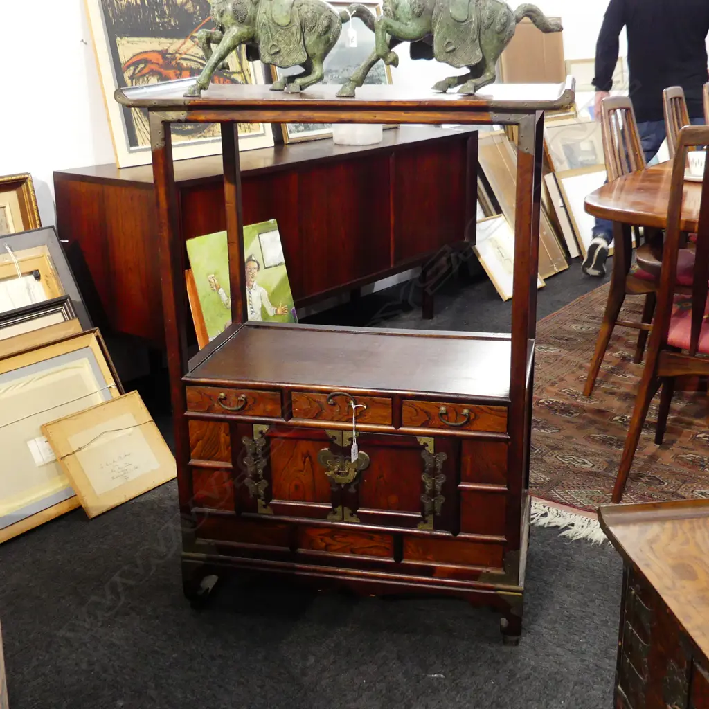 KOREAN CABINET WITH SHELF H 1080 MM Image 1++