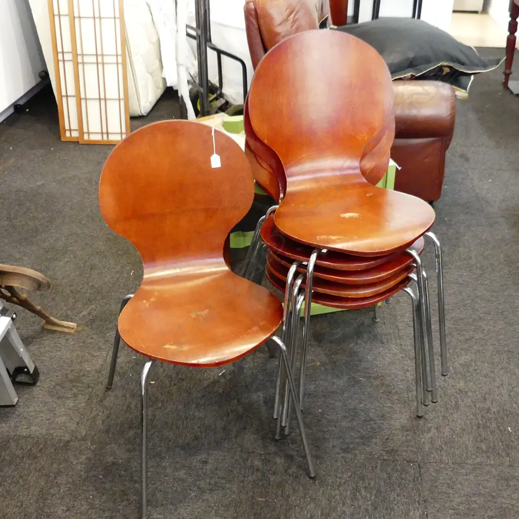 6 PLY DINING CHAIRS AF Image 1++