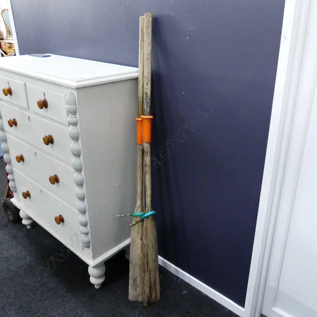 PR WOODEN OARS L.1620mm Image 1++