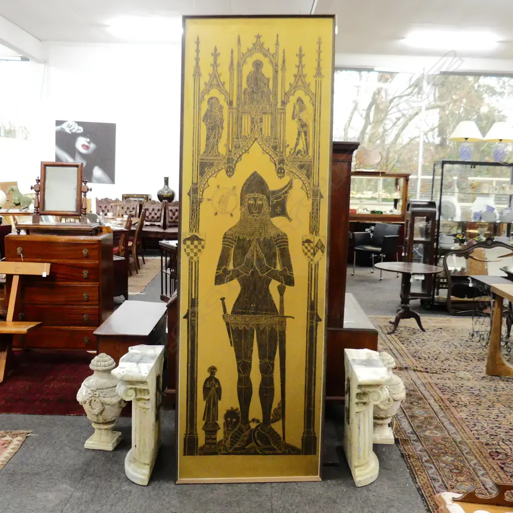 LG MEDIEVAL RUBBING 2415x780mm overall Image 1++