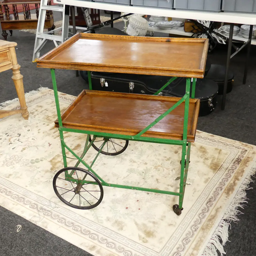   VINTAGE TEA TROLLEY H760MM L640MM Image 1++