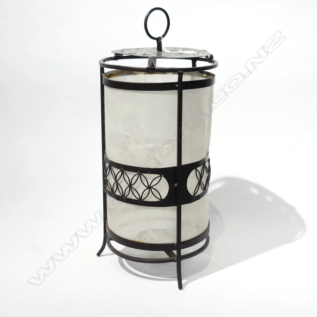 JAPANESE CANDLE WITH LANTERN THICK PAPER (SHOGI SCREEN) LINING H.540mm Image 1++