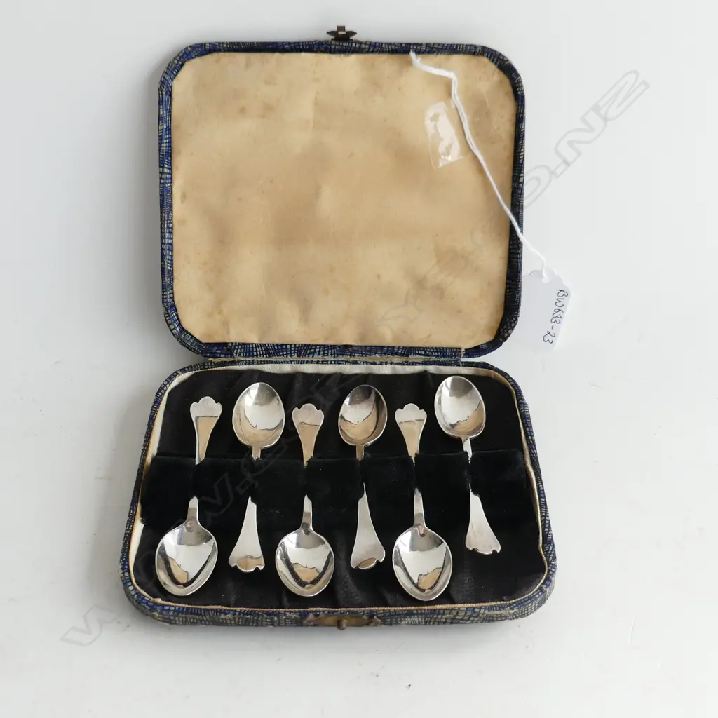 BOXED COFFEE SPOONS SHEFFIELD 1944  Image 1++