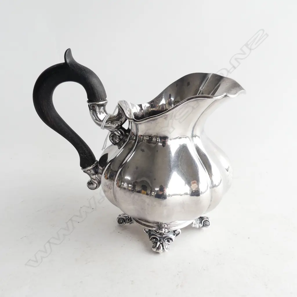 FRENCH 950 SILVER ALPHONSE DEBAIN JUG H.120mm 247 GRAMS Image 1++