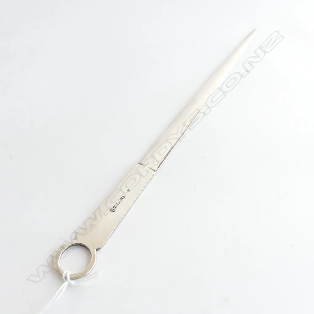 SILVER PLATE MEAT SKEWER Image 1++
