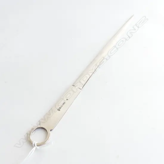 SILVER PLATE MEAT SKEWER