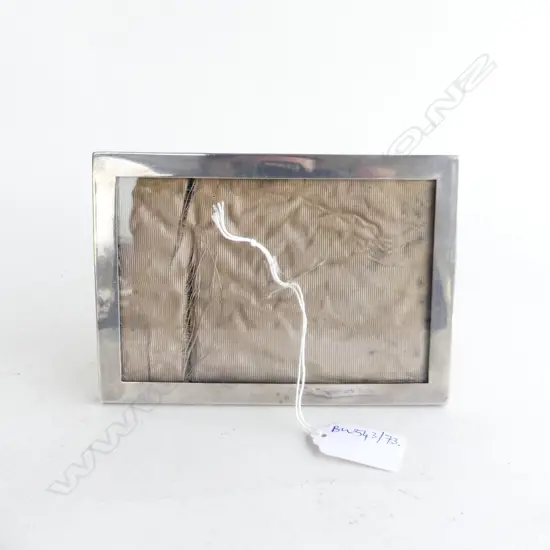 STG SILVER PHOTO FRAME 110x155mm B'HAM 1914