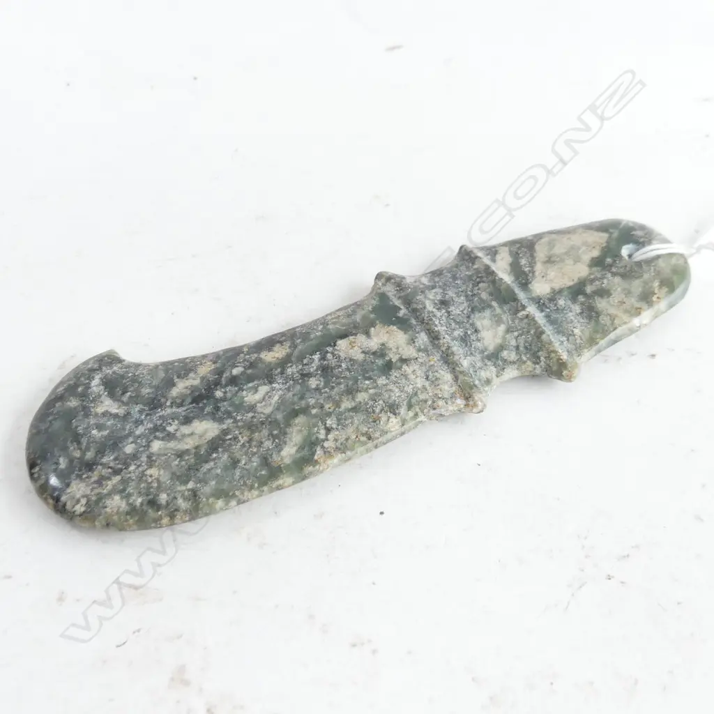 ANTIQUE CHINESE JADE FINIAL L.142mm Image 1++