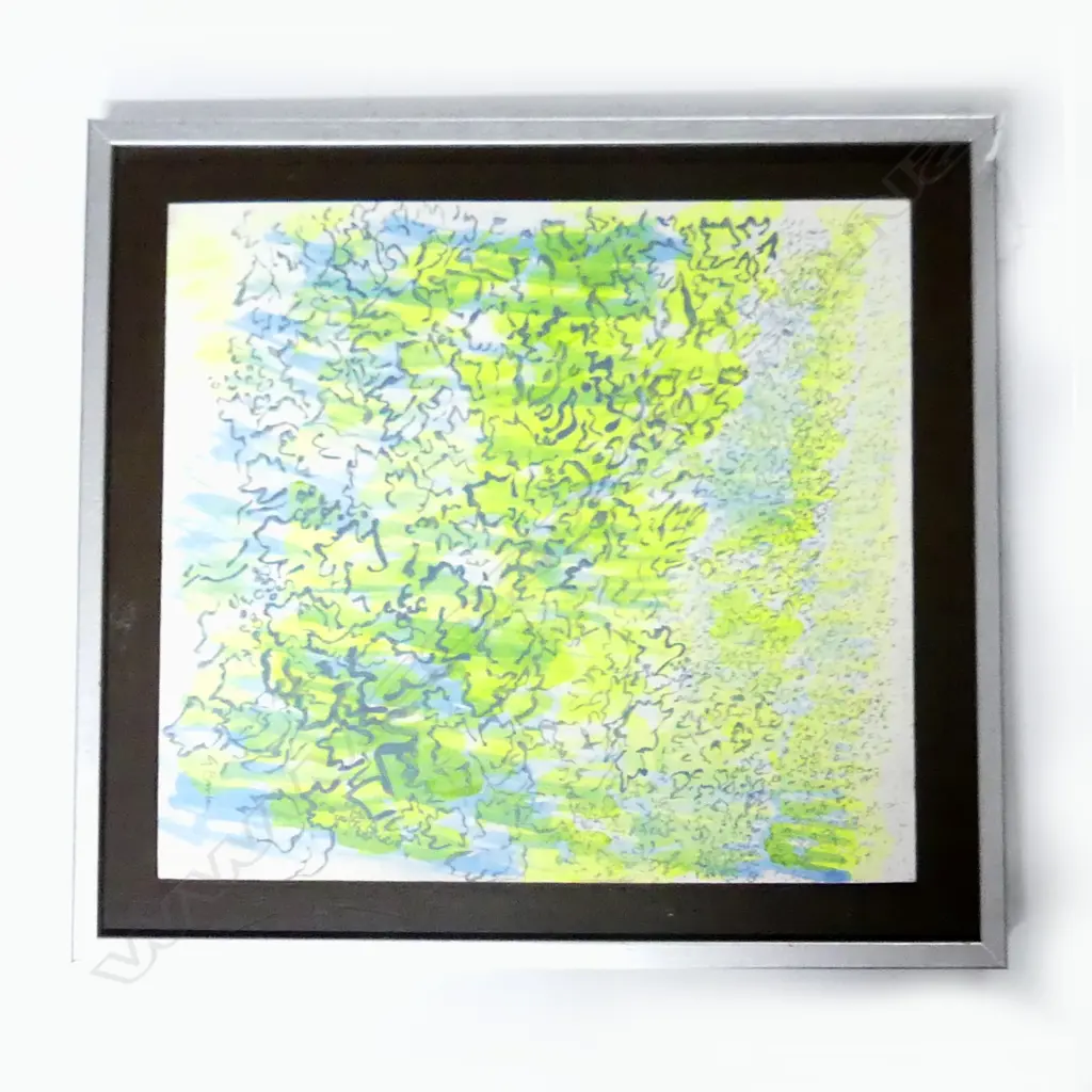 GUACHE FOLIAGE BY G BARTON H440 W410MM Image 1++
