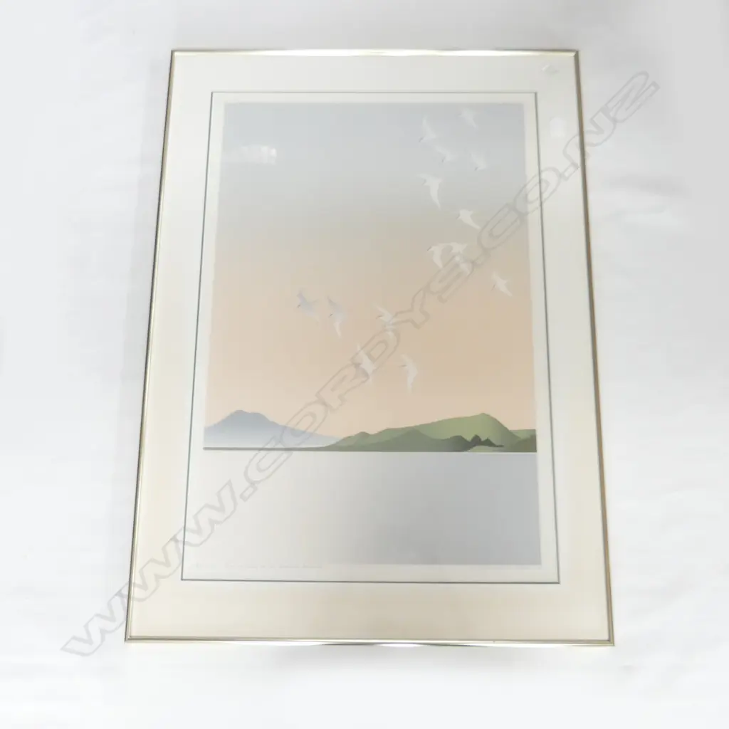 NUMBERED PRINT WAITAMATA MALCOMBE WARR  Image 1++
