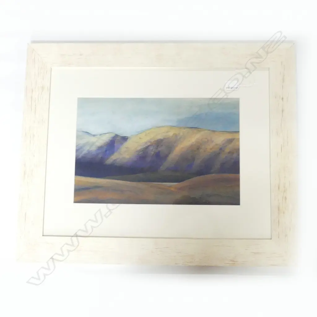 RUTH COLE ACRYLIC LANDSCAPE SIGNED & DATED '08. 275 X 415mm Image 1++