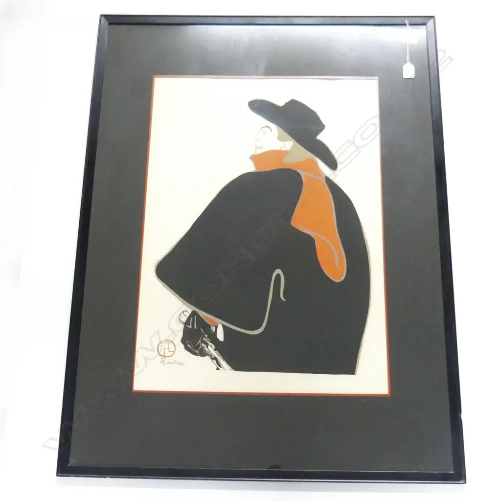 KLEEMANN GALLERY NEW YORK POSTER OF ARISTIDE BRUANT BY HENRI De TOULOUSE-LAUTREC Image 1++