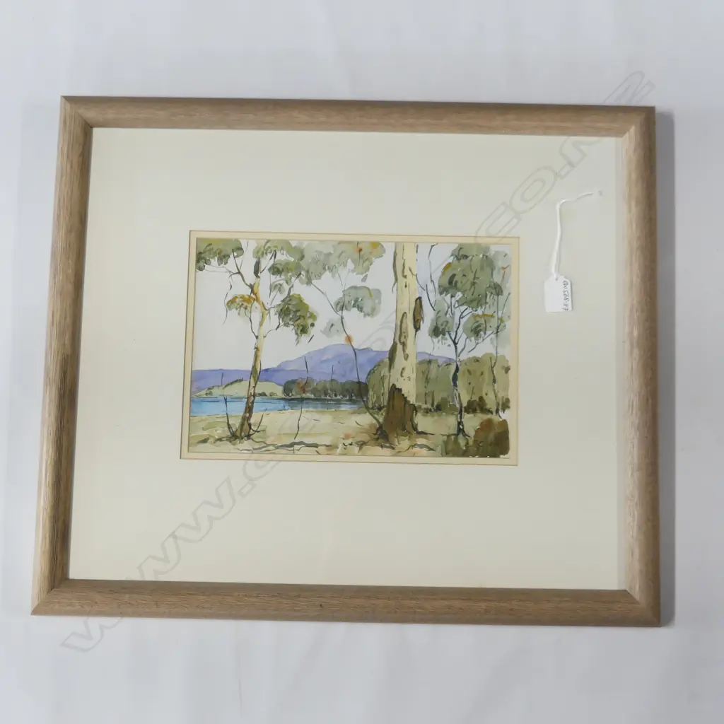 A HALL AUSTRALIAN LANDSCAPE W/C 205 X 300mm Image 1++