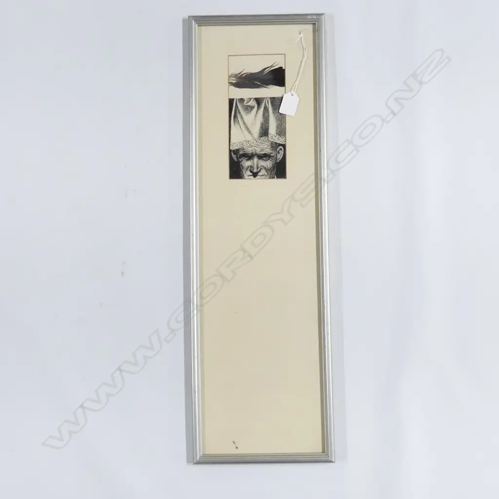 MALCOLM HARRISON FRAMED SKETCH  Image 1++