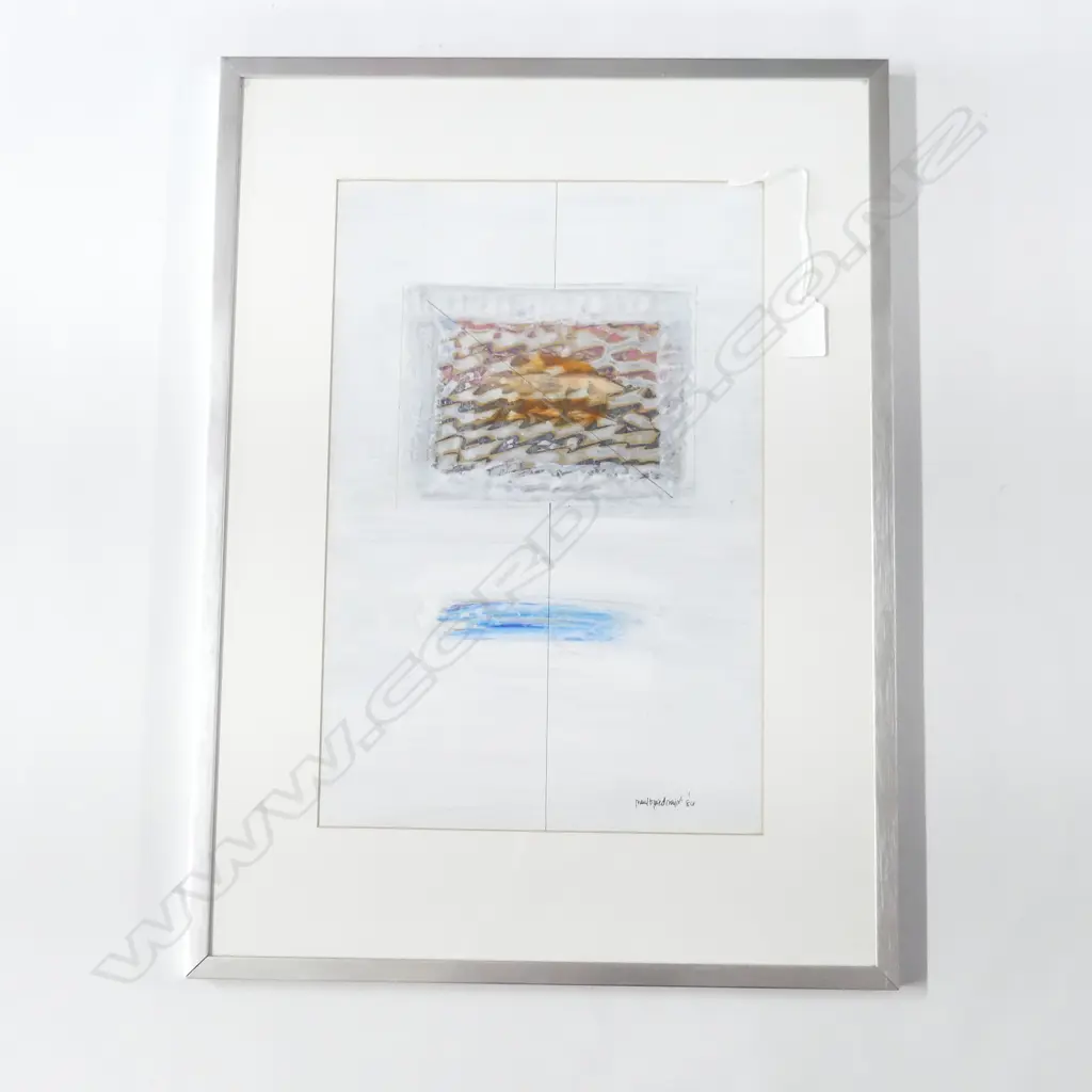 CONTEMPORARY PAINTING ACRYLIC SIGNED PAUL BPIED NAIN ? '84 370 x 245mm Image 1++