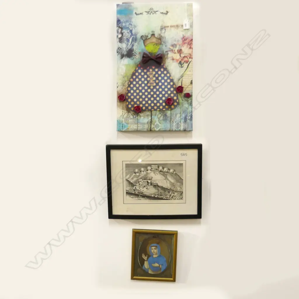 3 ASST PRINTS INCL ONE RELIGIOUS  Image 1++